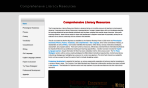 Comprehensiveliteracyresources.weebly.com thumbnail