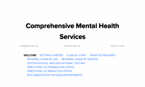 Comprehensivementalhealth.net thumbnail