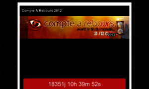 Compte-a-rebours-2012.com thumbnail