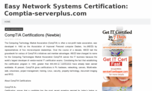 Comptia-serverplus.org thumbnail