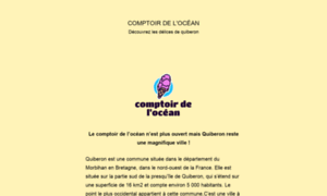 Comptoir-de-locean.fr thumbnail