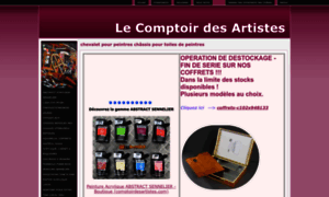 Comptoirdesartistes.com thumbnail