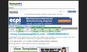 Compumag2013.com.domainpx.com thumbnail