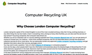 Computer-recycling-london.mystrikingly.com thumbnail