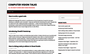 Computer-vision-talks.com thumbnail