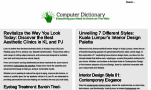 Computerdictionary.info thumbnail