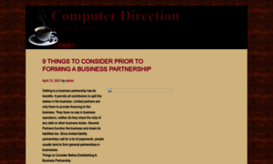 Computerdirection.co.uk thumbnail