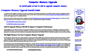 Computermemoryupgrade.mysuperpc.com thumbnail