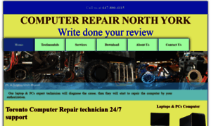 Computerrepairinnorthyork.com thumbnail