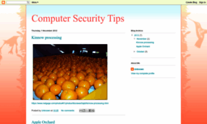 Computersecuritytips01.blogspot.com thumbnail