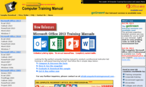 Computertrainingmanual.com thumbnail