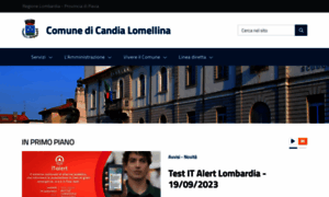 Comune.candialomellina.pv.it thumbnail