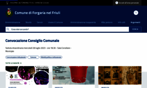 Comune.forgarianelfriuli.ud.it thumbnail