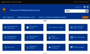 Comune.pietramontecorvino.fg.it thumbnail