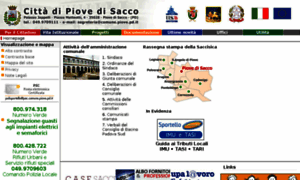 Comune.piovedisacco.pd.it thumbnail