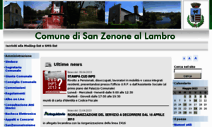 Comune.sanzenoneallambro.mi.it thumbnail