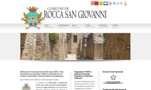 Comuneroccasangiovanni.gov.it thumbnail