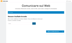 Comunicaresulweb.altervista.org thumbnail