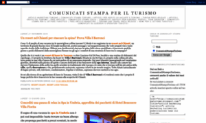 Comunicatistampaturismo.blogspot.it thumbnail