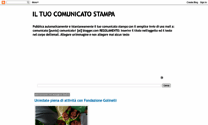 Comunicatostampa.blogspot.com thumbnail