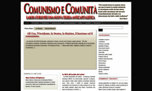 Comunismoecomunita.org thumbnail