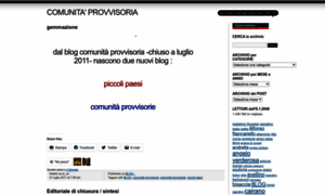 Comunitaprovvisoria.wordpress.com thumbnail