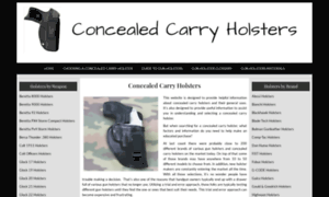 Concealed-carry-holsters.net thumbnail