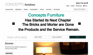 Conceptsfurniture.com thumbnail