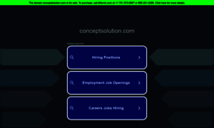 Conceptsolution.com thumbnail