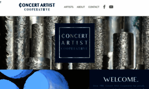 Concertartistcooperative.com thumbnail