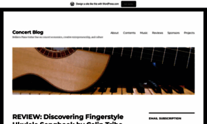 Concertblog.wordpress.com thumbnail