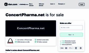 Concertpharma.net thumbnail