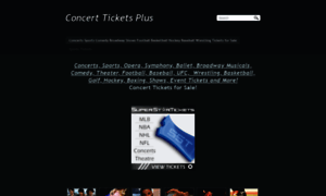 Concertticketsplus.weebly.com thumbnail