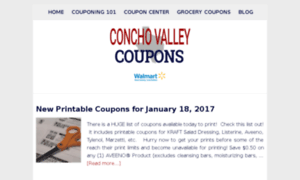 Conchovalleycoupons.com thumbnail