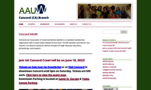 Concord-ca.aauw.net thumbnail