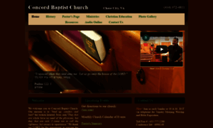 Concordbaptistchurchcc.org thumbnail