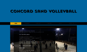 Concordsandvolleyball.com thumbnail