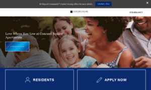Concordsquareaptsmansfield.com thumbnail