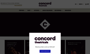 Concordtheatricals.co.uk thumbnail