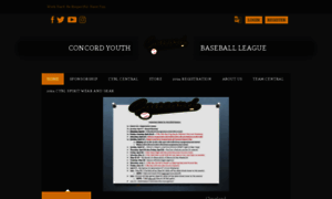 Concordyouthbaseball.com thumbnail