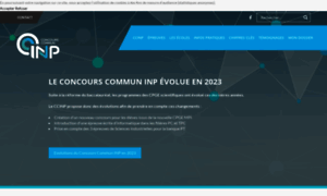 Concours-commun-inp.fr thumbnail