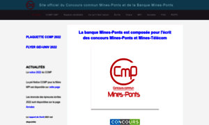 Concours-minesponts.telecom-paristech.fr thumbnail