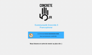 Concrete5.fr thumbnail