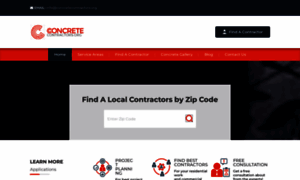 Concretecontractors.org thumbnail