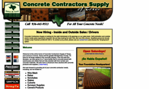 Concretecontractorssupply.com thumbnail