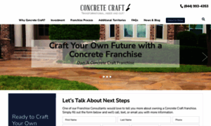 Concretecraft.homefranchiseconcepts.com thumbnail
