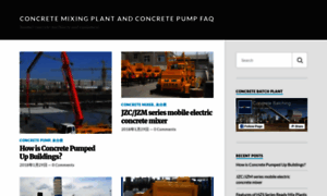 Concretemixingplantblog.wordpress.com thumbnail