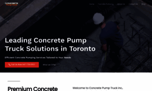 Concretepumptruck.ca thumbnail