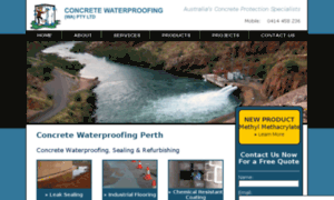 Concretewaterproofing.positionmeonline.com thumbnail