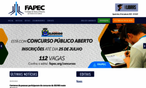 Concurso.fapec.org thumbnail